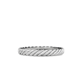 David Yurman Cable Collectibles Sterling Silver Band Ring, SZ7