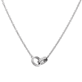 Hamilton Eternity 18k Gold and Diamond .64 Total Weight 18 Inch Necklace