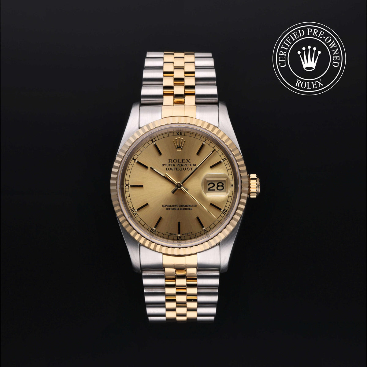 Rolex Certified Pre-Owned Datejust 36 M16233-0010