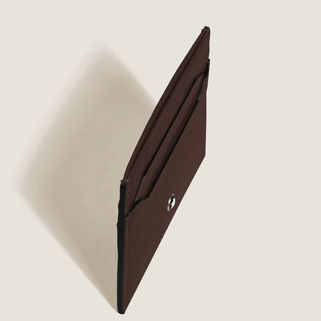 Montblanc Card Holder 5cc in Sartorial Leather Ebony