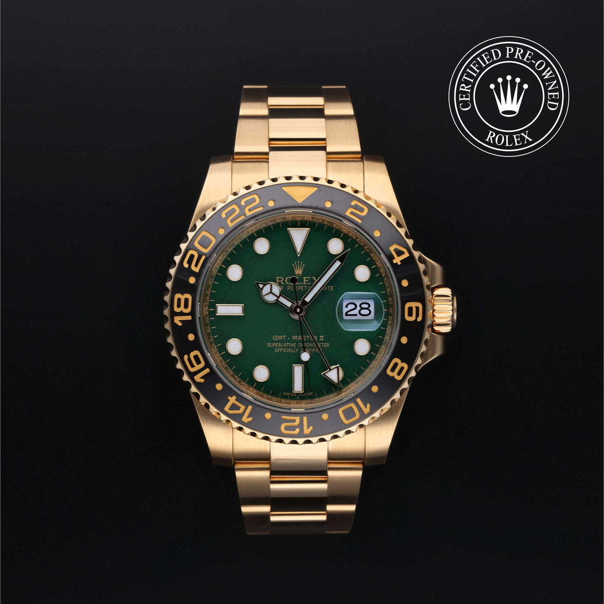 Rolex Certified Pre-Owned GMT-Master II M116718LN-0002