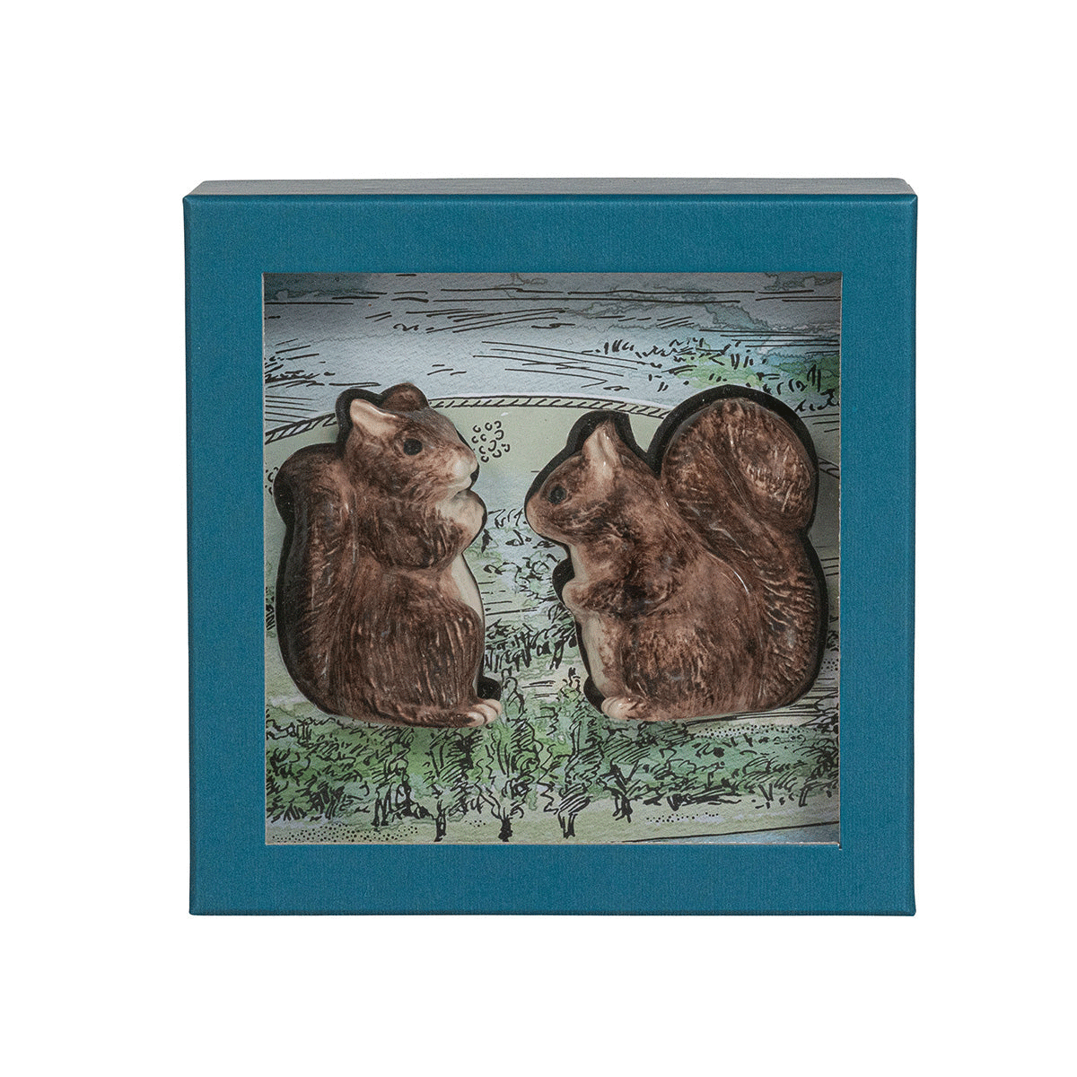 Juliska Zelda & Scott Squirrel Salt and Pepper Set