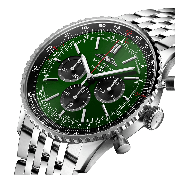 Breitling Navitimer B01 Chronograph 46 #AB0137241L1A1