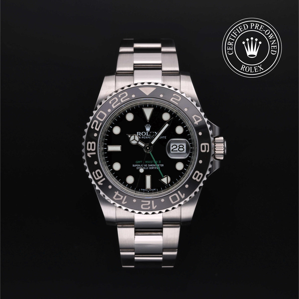 Rolex Certified Pre-Owned GMT-Master II M116710LN-0001