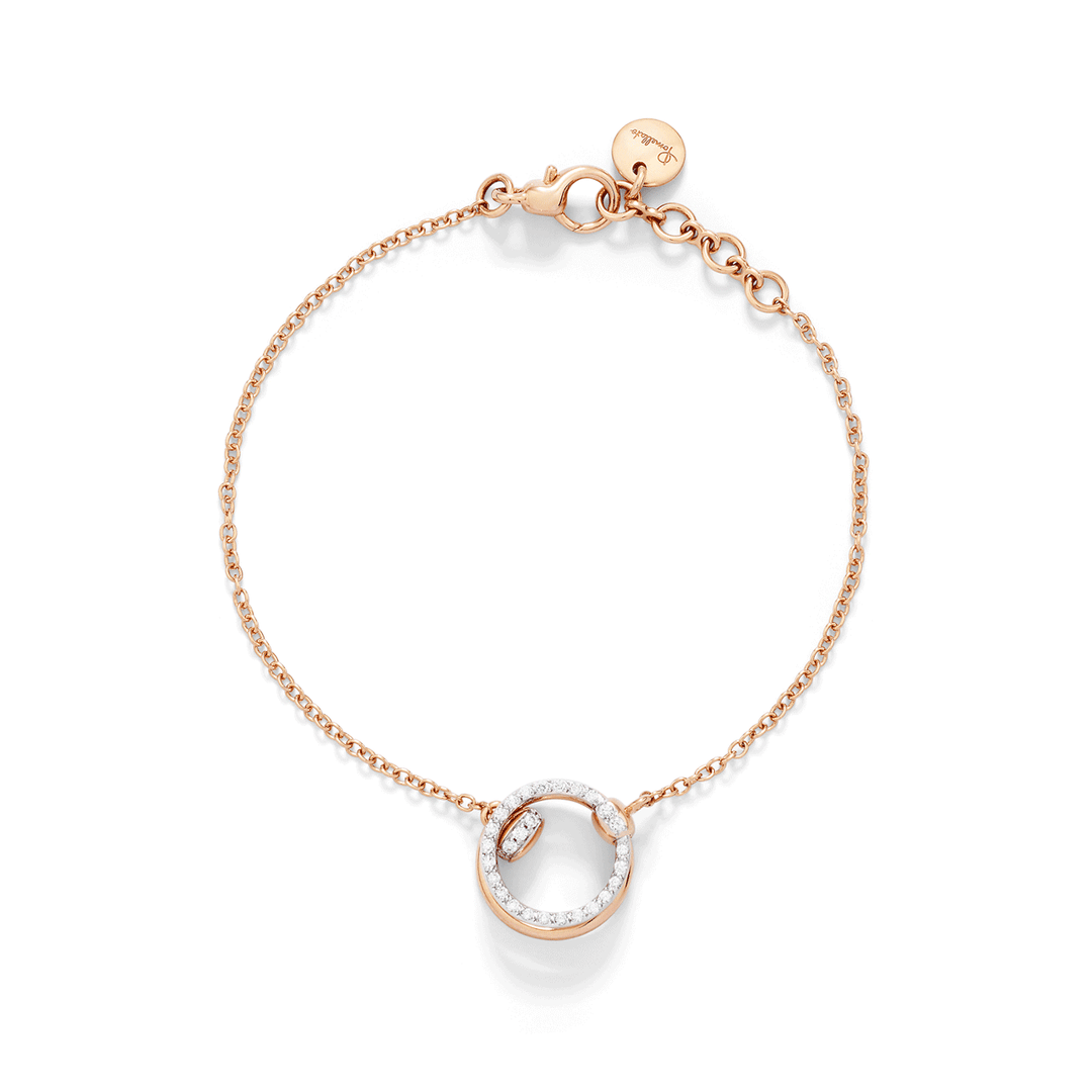 Pomellato Together 18k Rose Gold and Diamond Bracelet