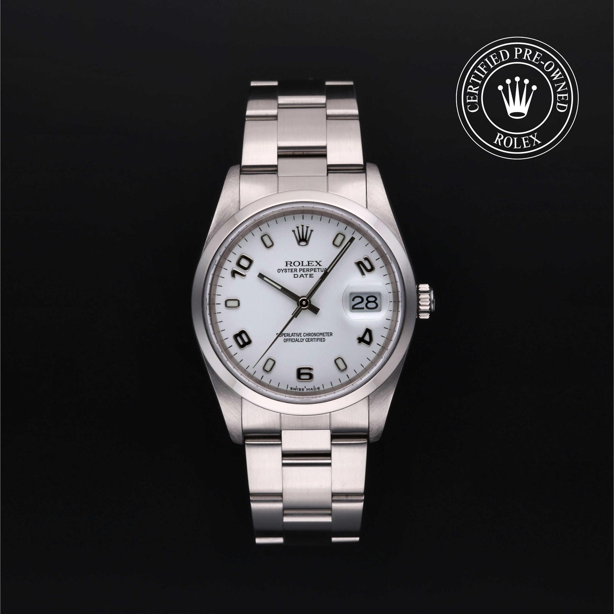 Rolex Certified Pre-Owned Oyster Perpetual  Date M15200-0008