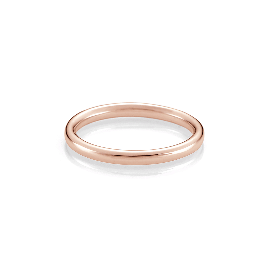 The Hamilton Select 14k Rose Gold Wedding Band