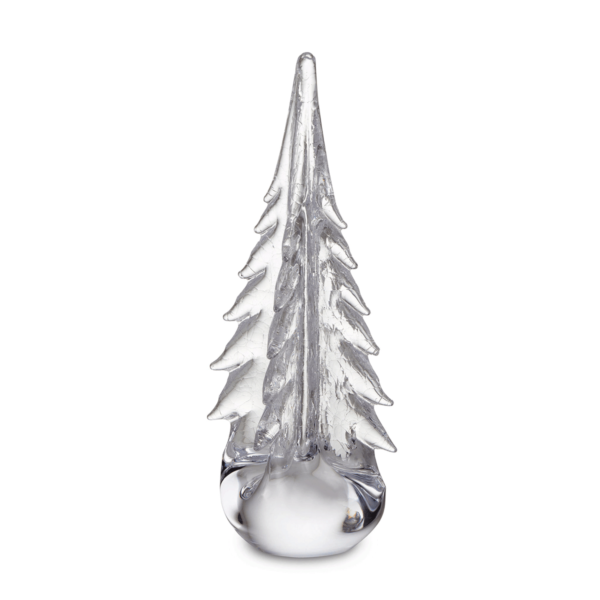Simon Pearce Crackle Four Sided Evergreen 12 inch