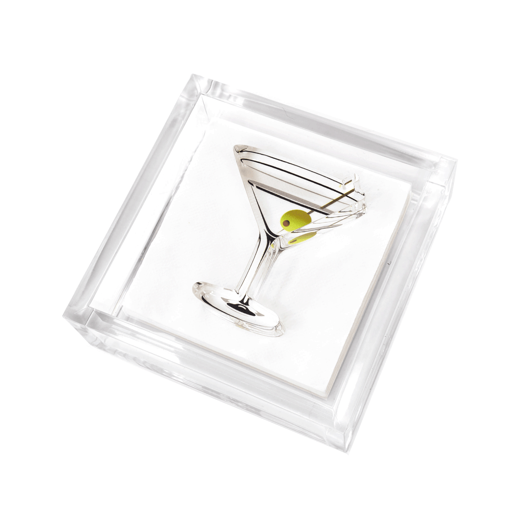 Martini Cocktail Napkin Holder