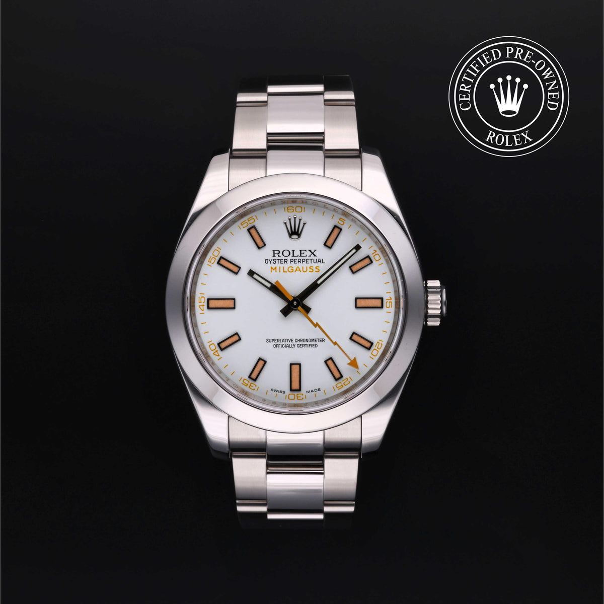 Rolex Certified Pre-Owned Milgauss M116400-0002