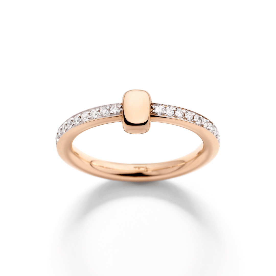 Pomellato Together 18k Rose Gold Diamond Ring