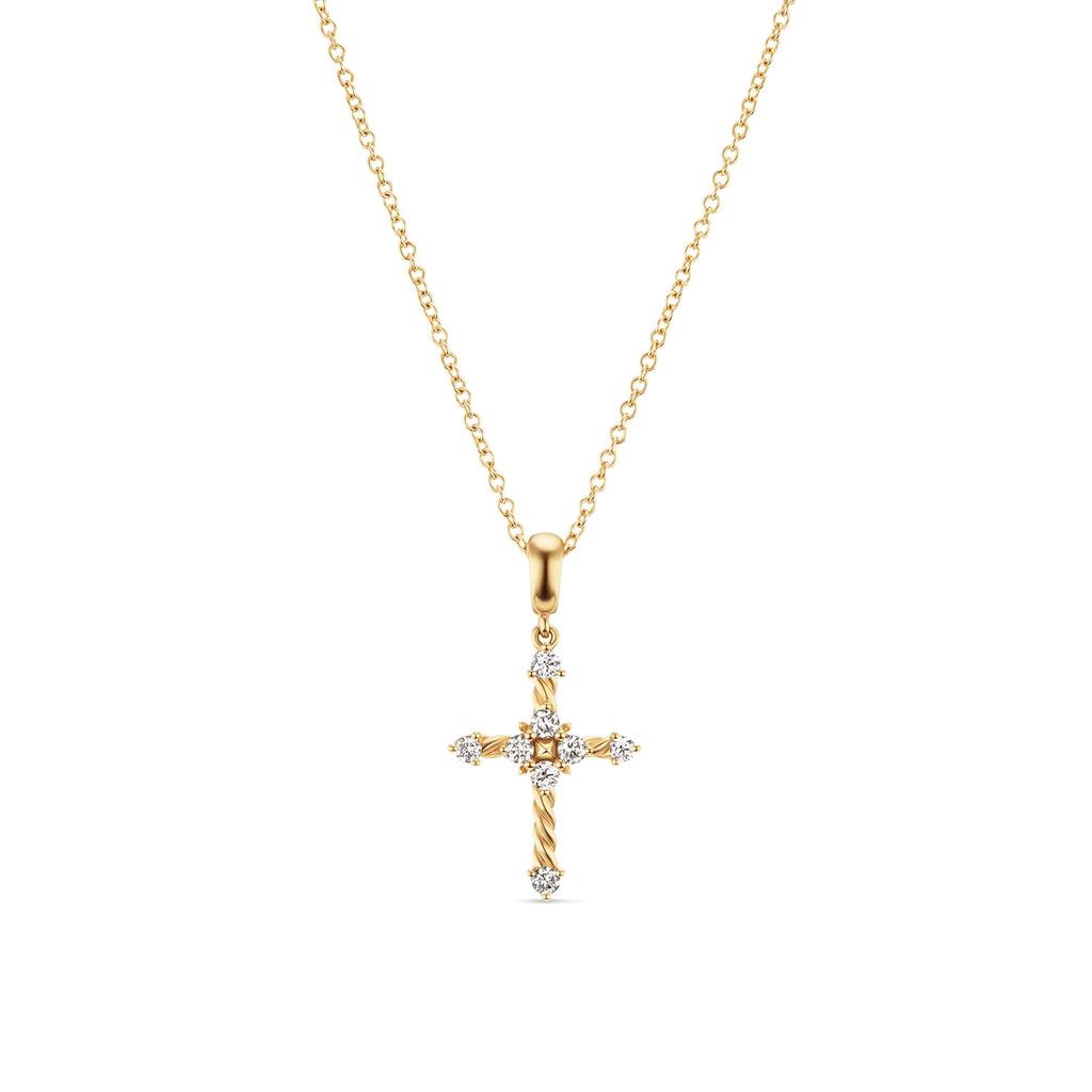 David Yurman Petite Modern Renaissance® Cross Pendant Necklace