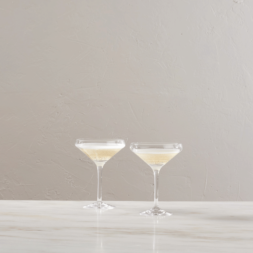 Simon Pearce Vintner Coupe, Set of 2