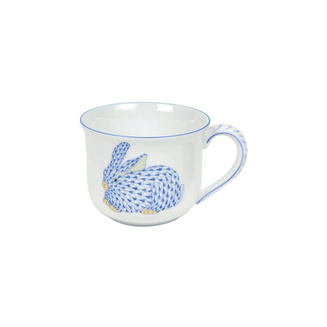 Herend Blue Bunny Mug