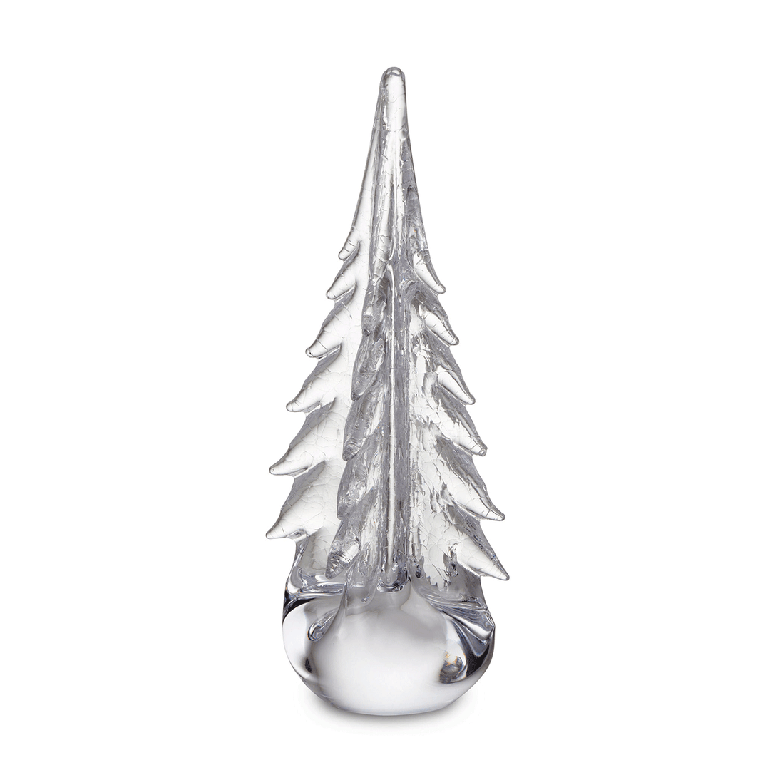 Simon Pearce Crackle Four Sided Evergreen 12 inch