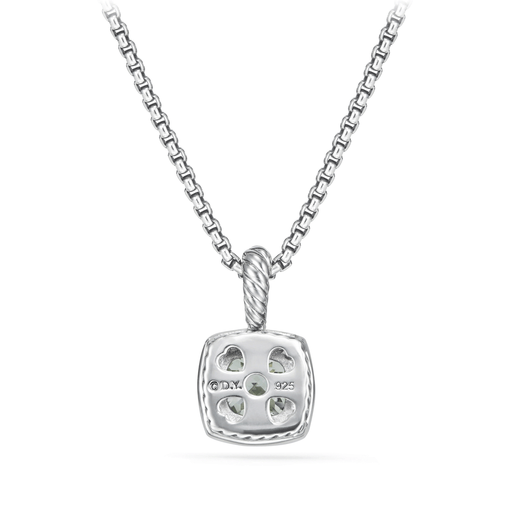 David Yurman Petite Albion® Pendant Necklace with Prasiolite and Diamonds