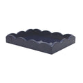 Navy Scalloped 11 x 8 Tray