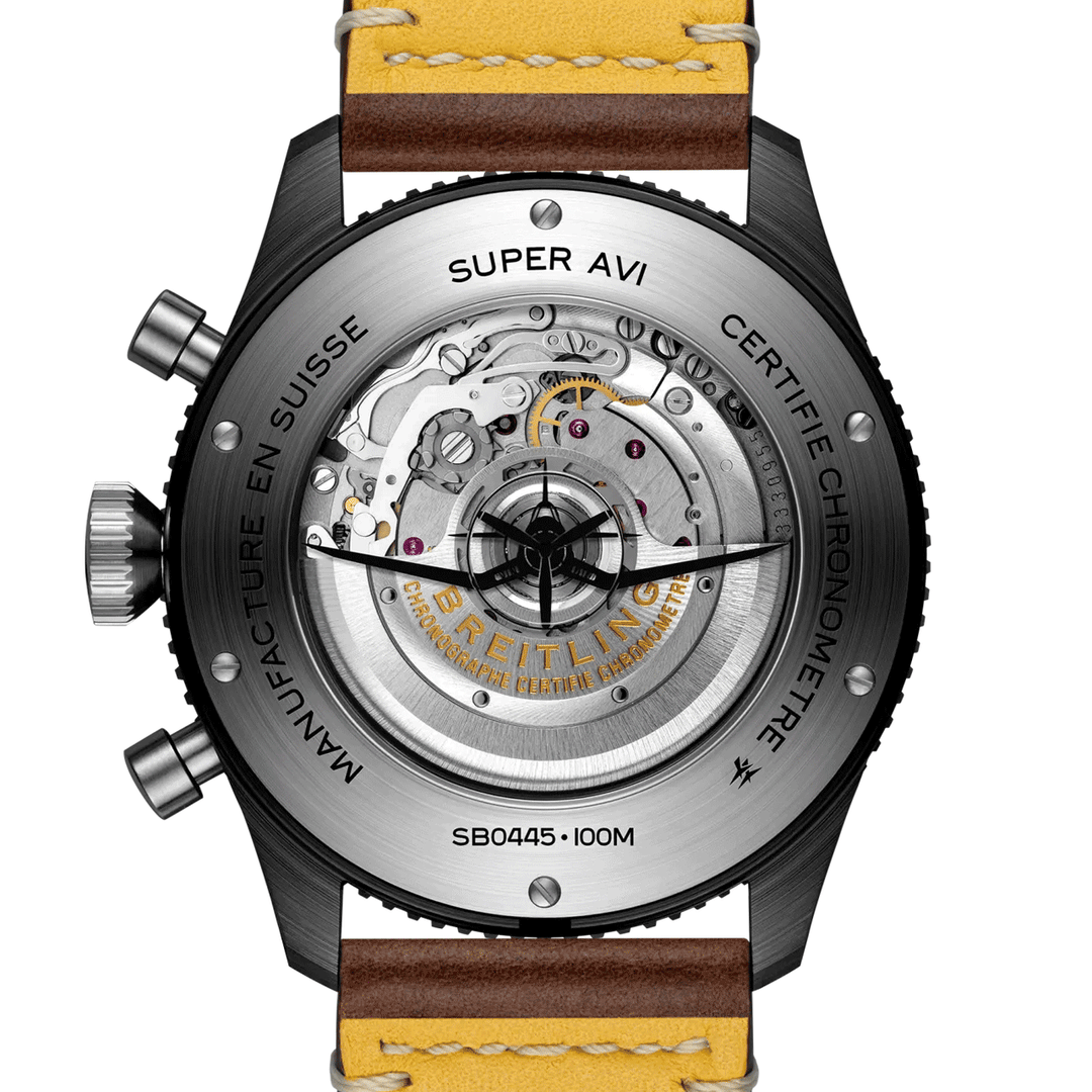 Breitling Super AVI B04 Chronograph GMT 46 Tribute to Vought F4U Corsair #SB04452A1C1X2