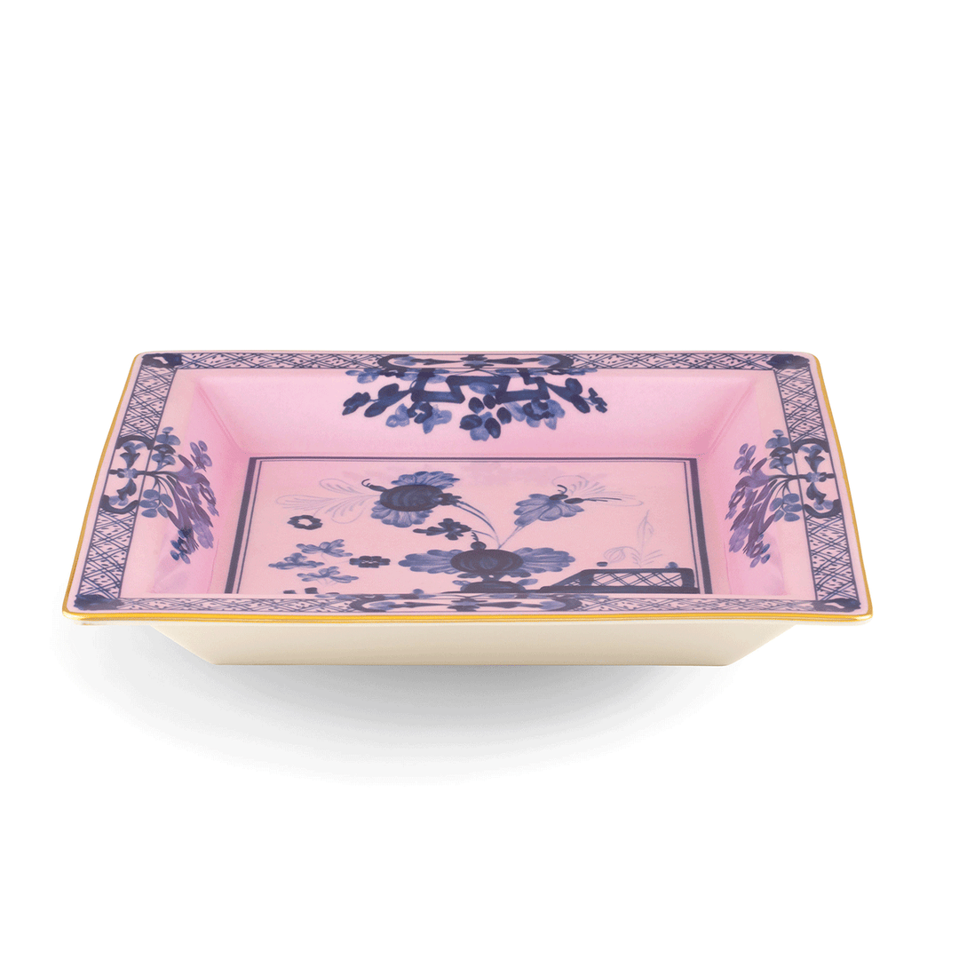 Ginori 1735 Oriente Italiano Azalea Large Change Tray