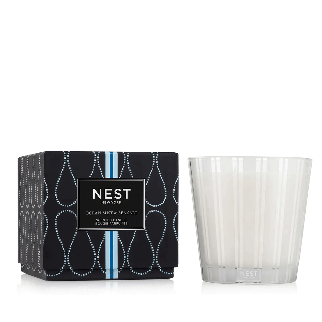 Nest New York Ocean Mint and Sea Salt 3 AWick Candle