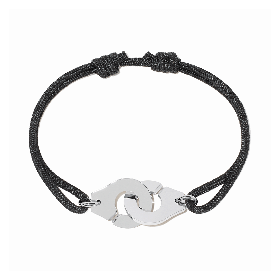 Dinh Van Platinum Menottes R13.5 Bracelet