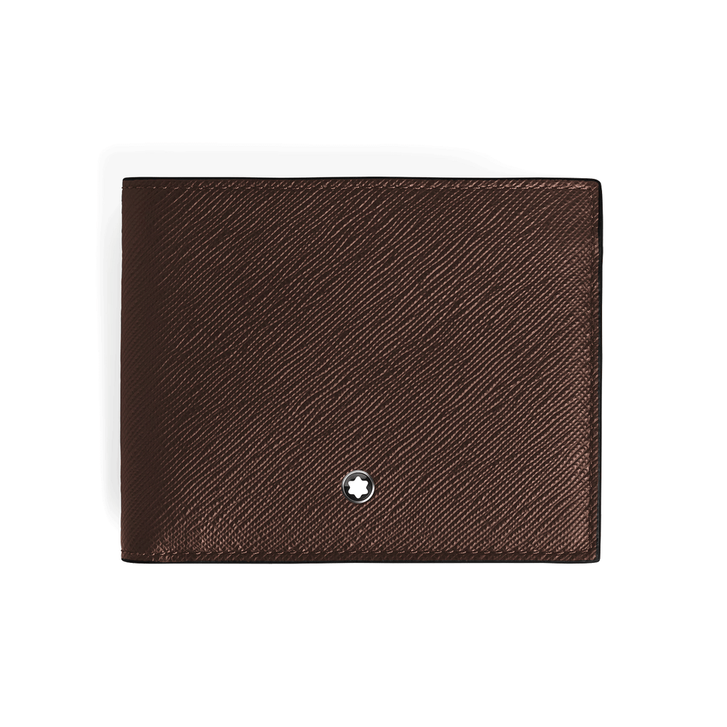 Montblanc Wallet 6cc in Sartorial Leather Ebony