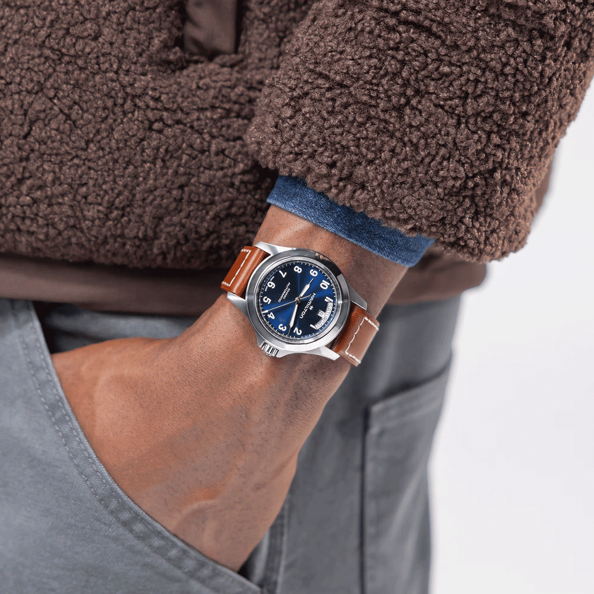 Hamilton Khaki Field King Day-Date 40mm H64475540