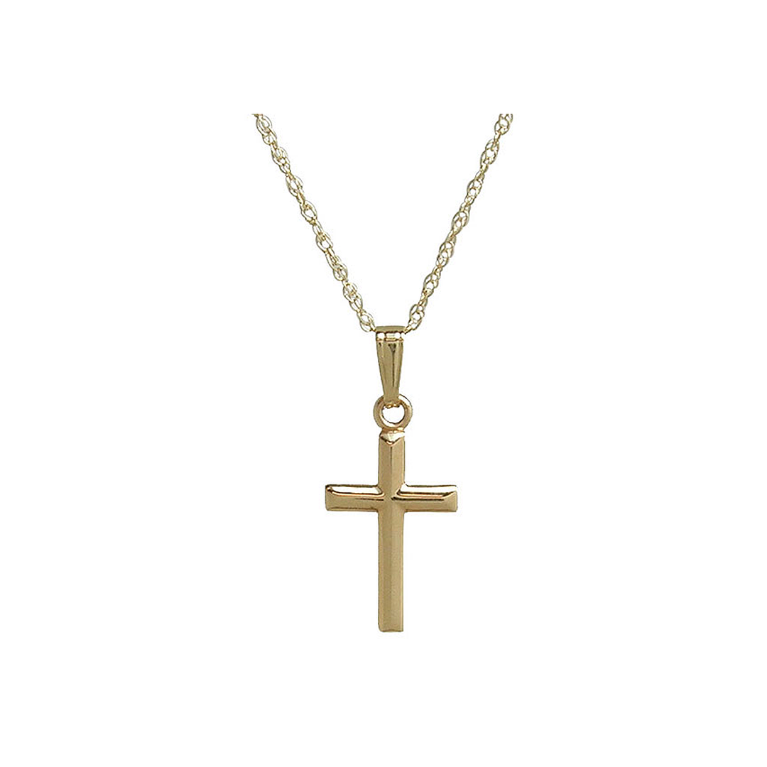 14k Gold Cross Pendant