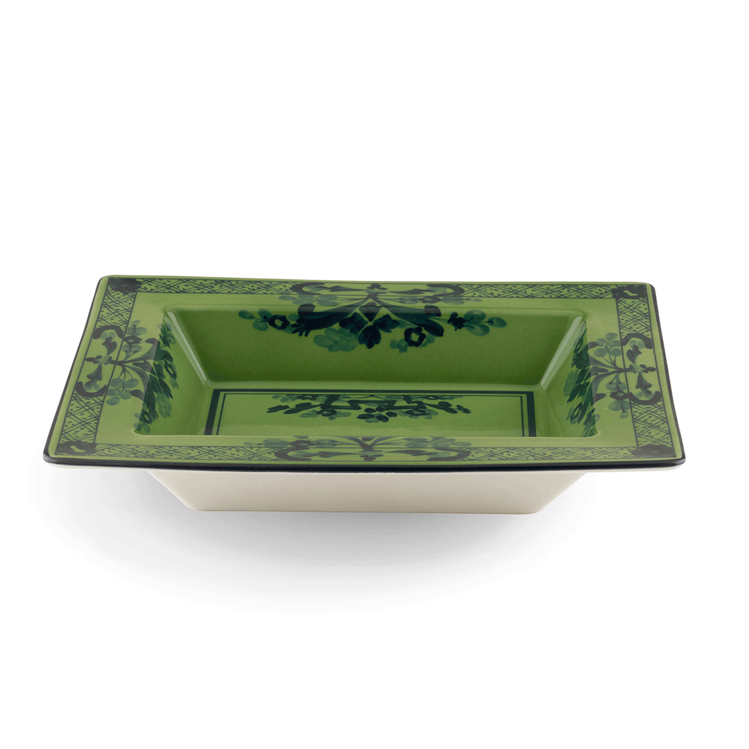 Ginori 1735 Oriente Italiano Malachite Change Tray