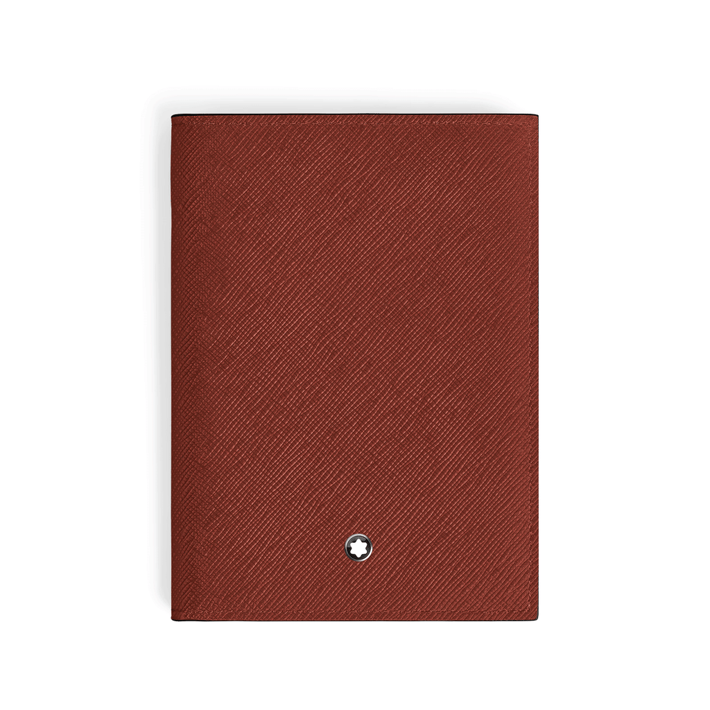 Montblanc Passport Holder in Sartorial Leather Red