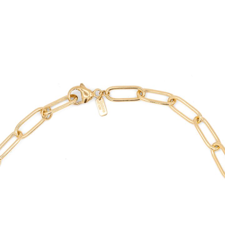 Hamilton Collection 14k Yellow Recycled Gold Medium 5.9mm Long Link Chain 18" Necklace