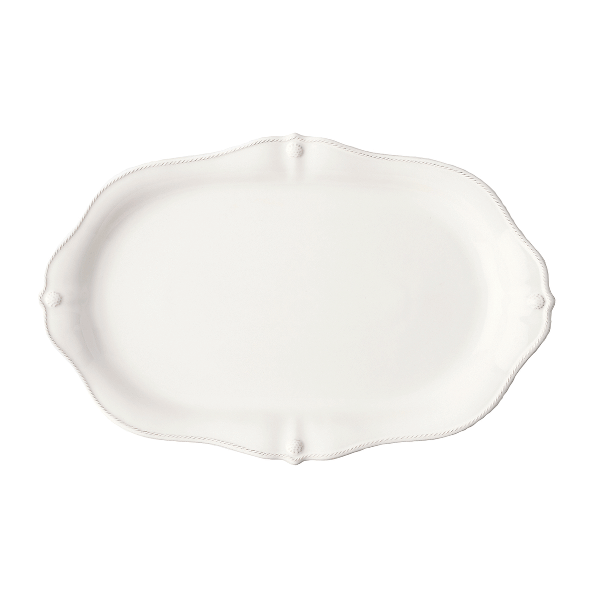 Juliska Berry & Thread Platter 20" - Whitewash