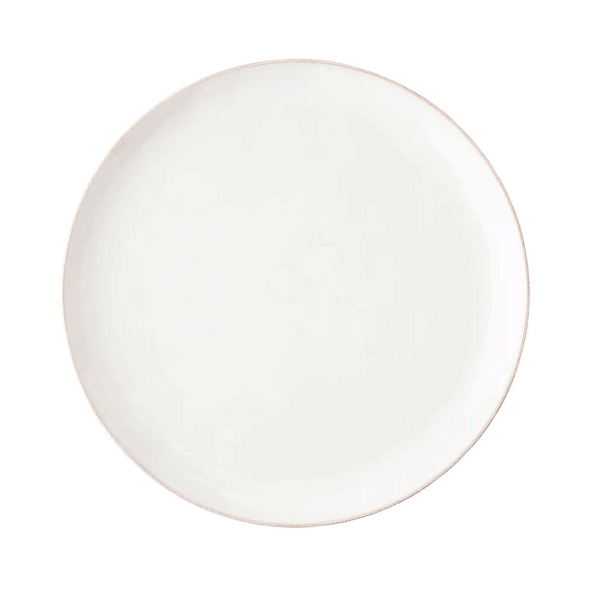 Puro Coupe Side Plate, Whitewash