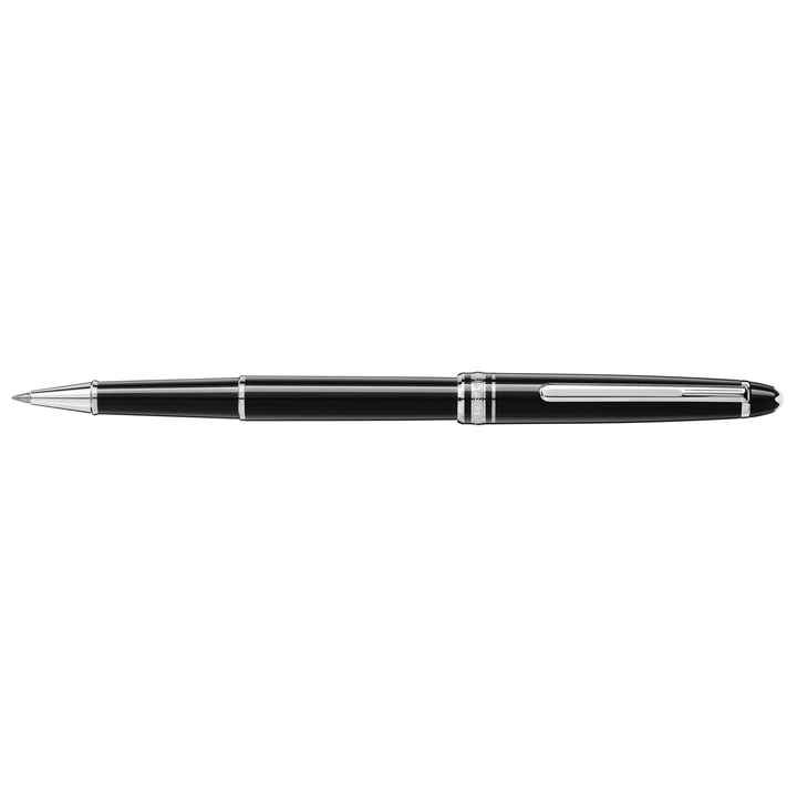 Montblanc Meisterstück Platinum Coated Black Rollerball Pen