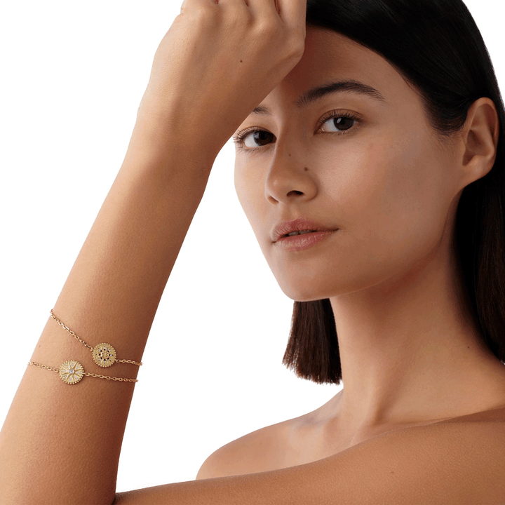 Temple St. Clair 18k Yellow Gold Orbit Star Bracelet