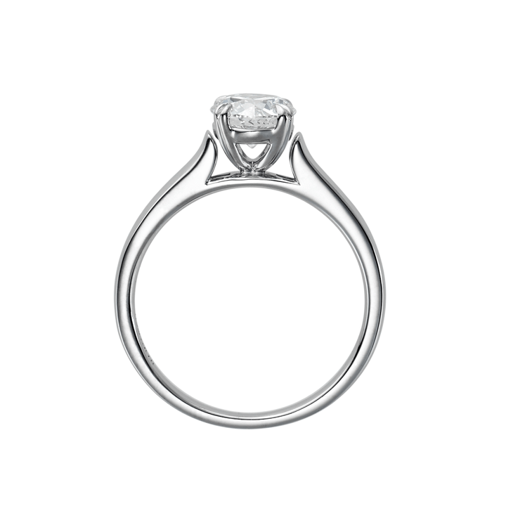 Hamilton Cherish Solitaire 18k White Gold Mounting Ring