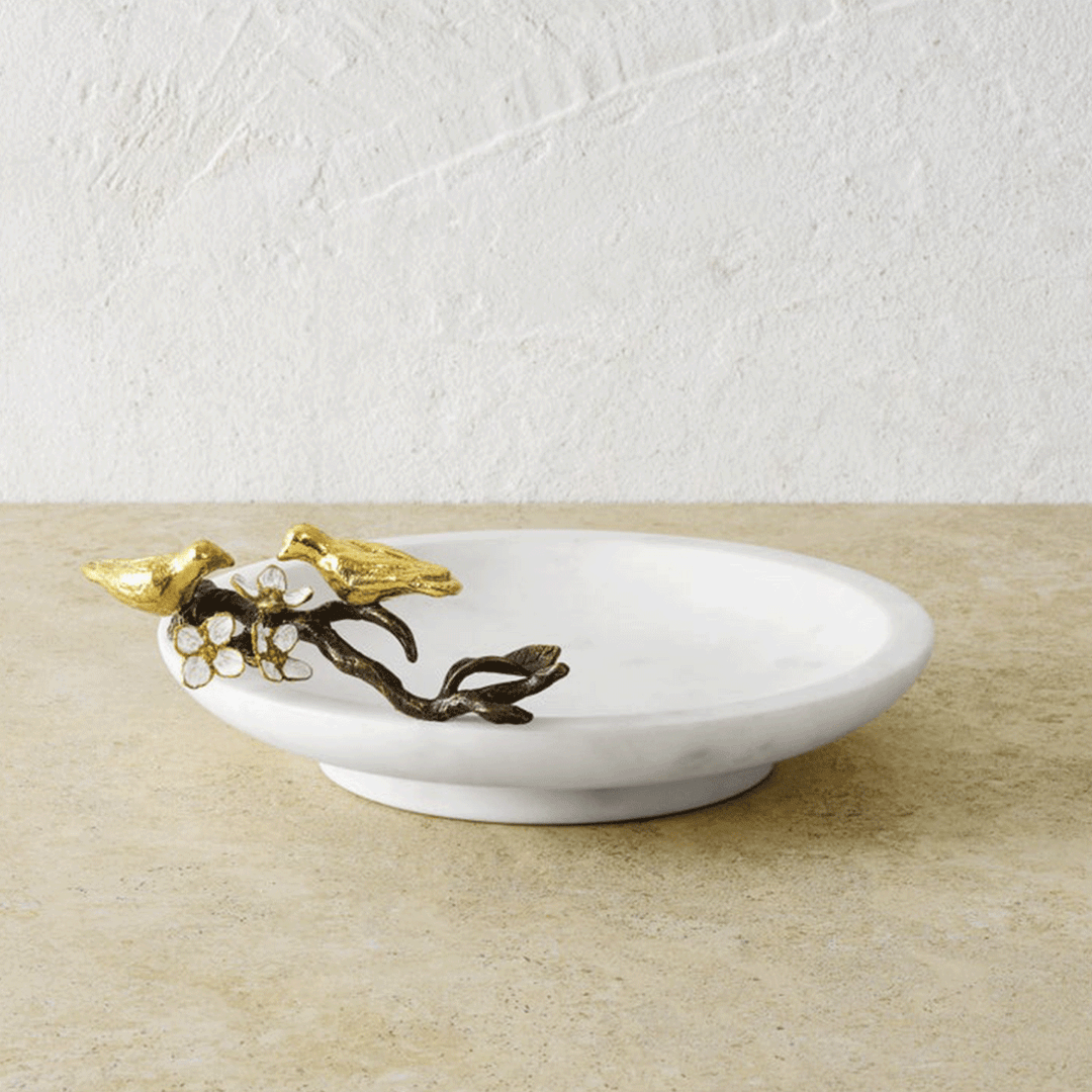 Michael Aram Lovebirds Trinket Dish