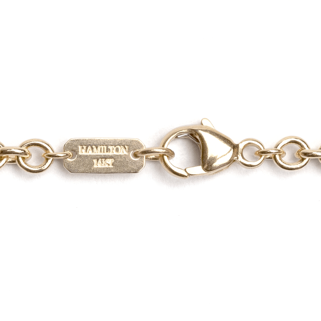 Hamilton Collection 14k Yellow Recycled Gold 2.95mm Cable 24 Inch Necklace