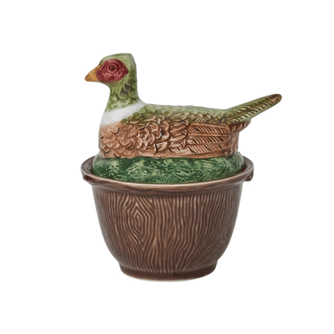 Juliska Forrest Walk Pheasant Bowl with Lid