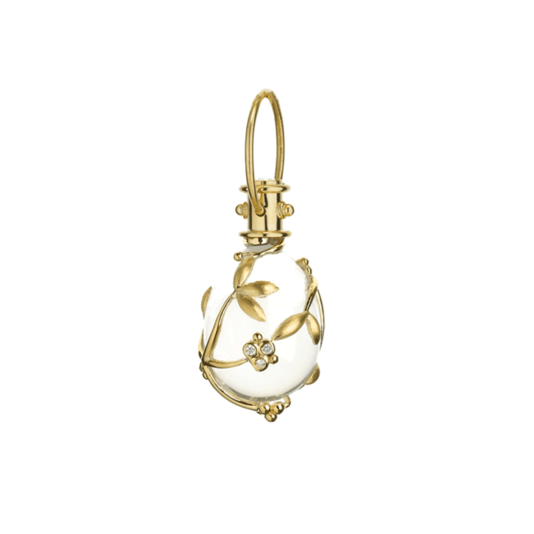 Temple St. Clair 18k Yellow Gold Vine Diamond Amulet