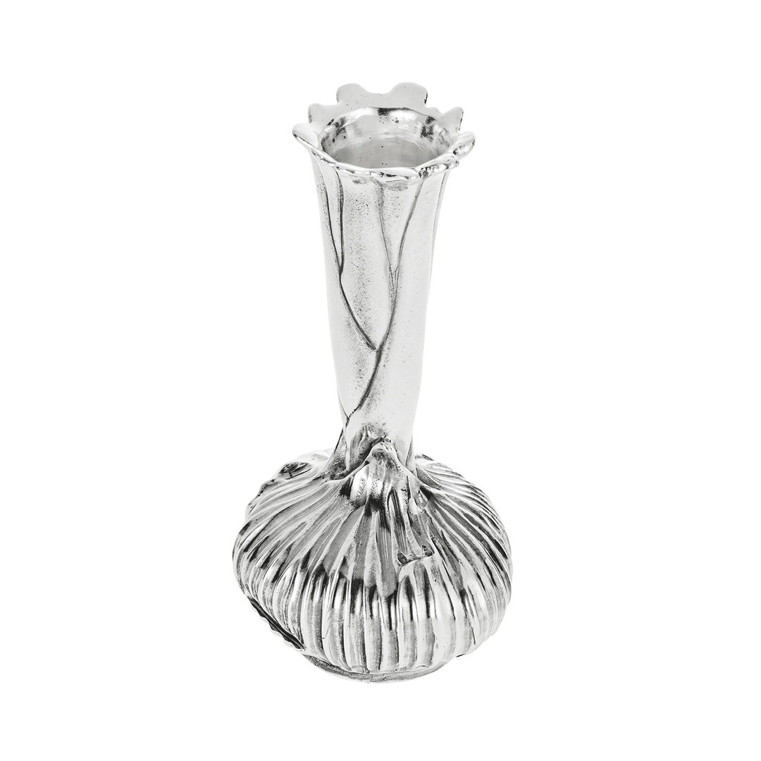 Christofle Silver-Plated Onion Shape Vase