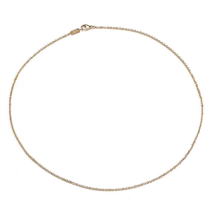 Mercer 14k Yellow Recycled Gold 1.5mm Cable 16 Inch Necklace