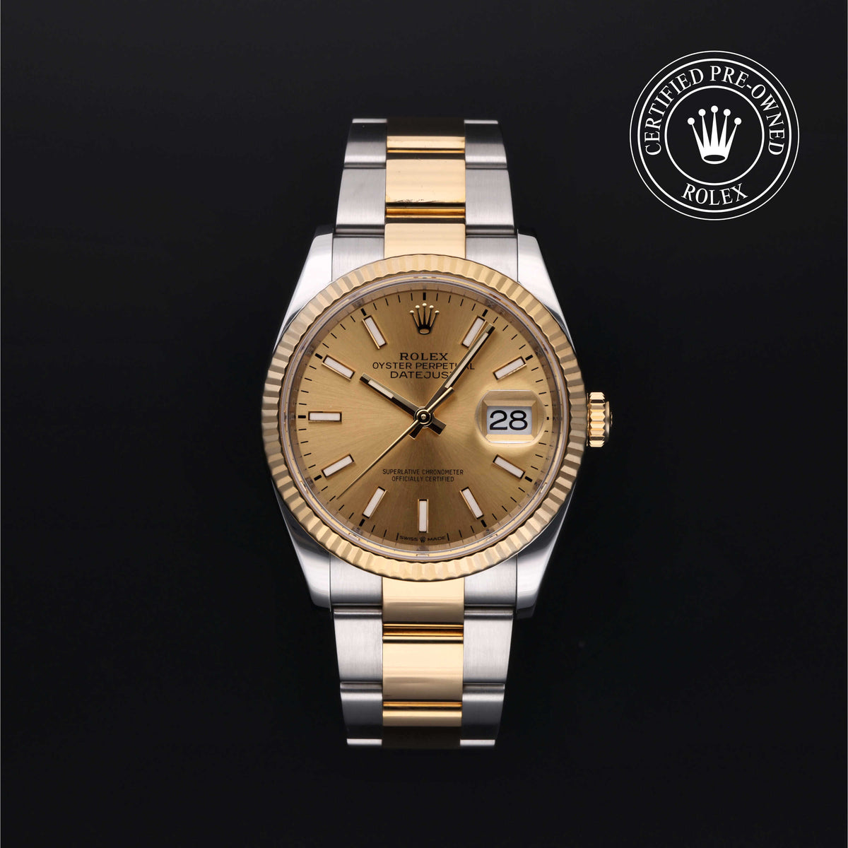 Rolex Certified Pre-Owned Datejust 36 M126233-016