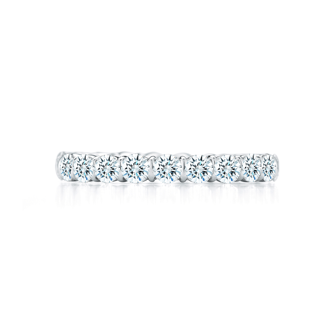 Platinum and 1.78 Total Weight Diamond Eternity Band