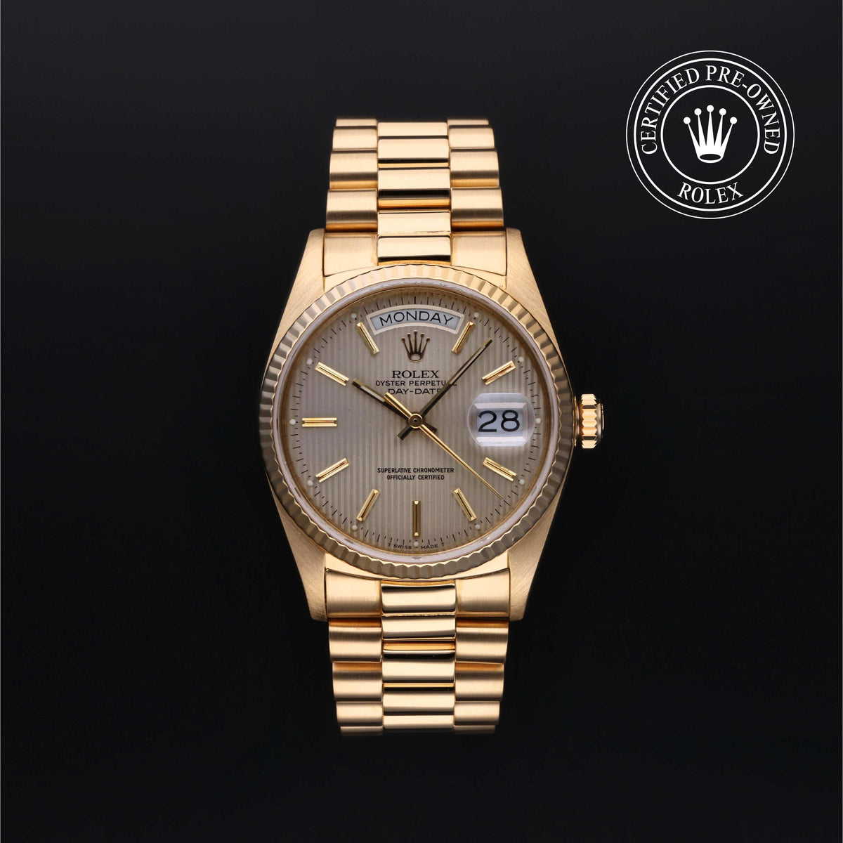 Rolex Certified Pre-Owned Day-Date 36 18038