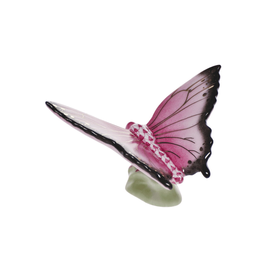 Herend Raspberry Butterfly