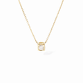 Dinh Van Le Cube 18k Yellow Gold Medium Diamond Necklace