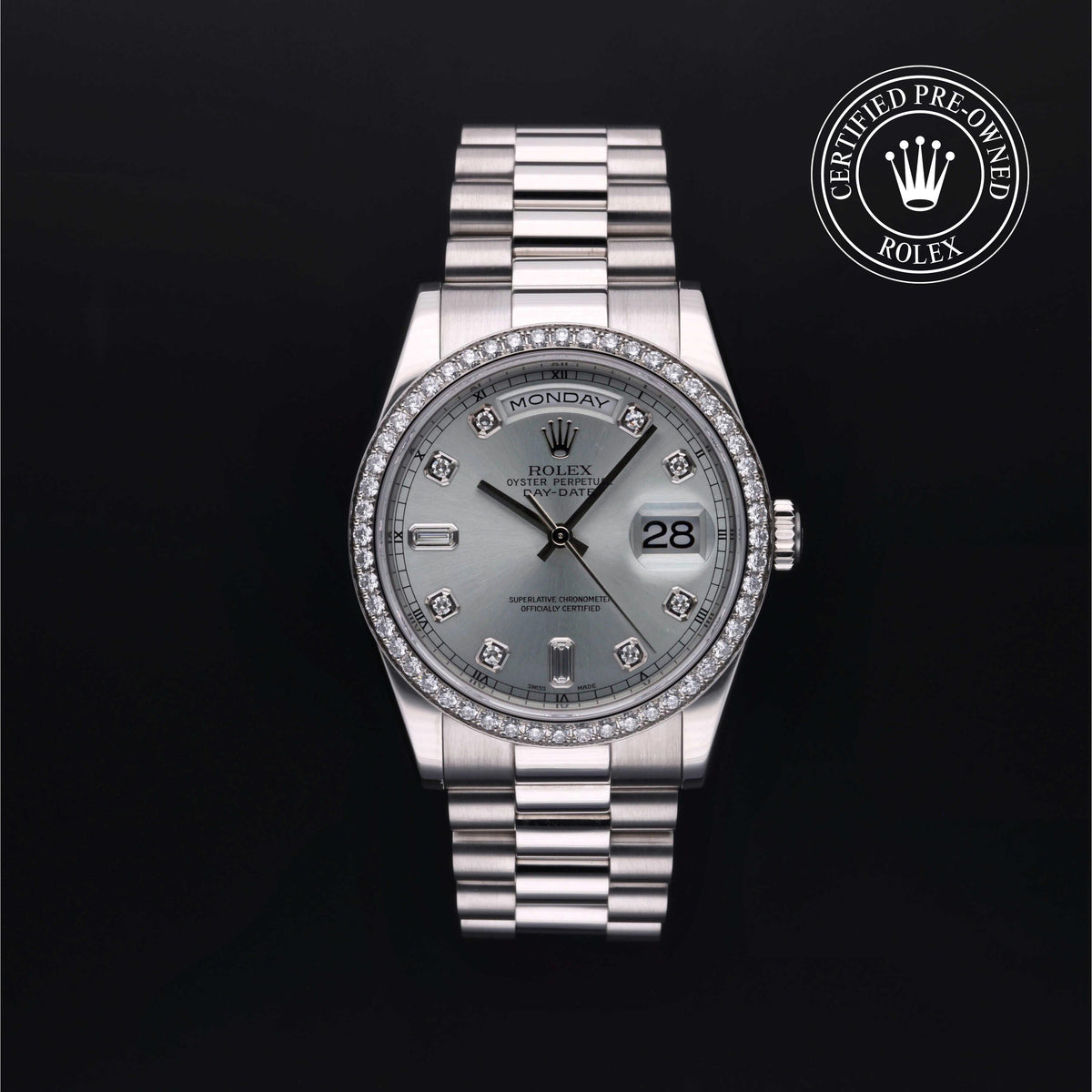 Rolex Certified Pre-Owned Day-Date 36 M118346-0028