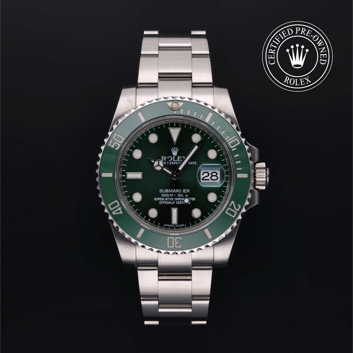 Rolex Certified Pre-Owned Submariner Date M116610LV-0002