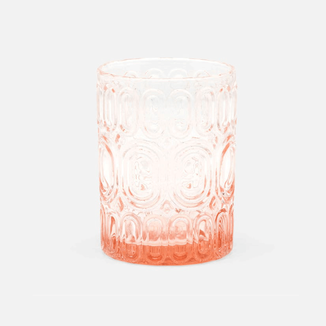 Pink Tumbler Glasses Set of 6